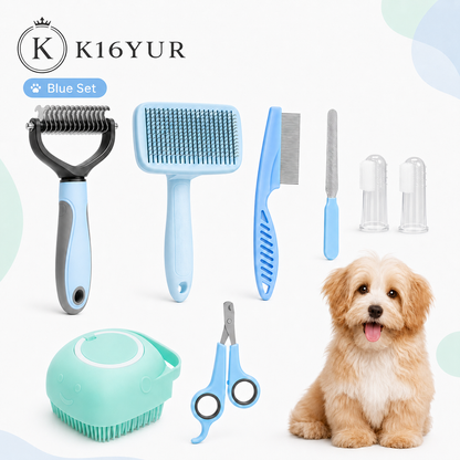 8-In-1 Pet Grooming Kit