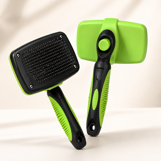 Self-Cleaning Pet Slicker Brush