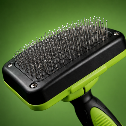 Self-Cleaning Pet Slicker Brush