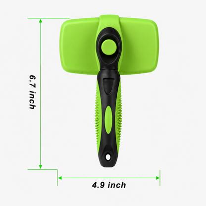 Self-Cleaning Pet Slicker Brush